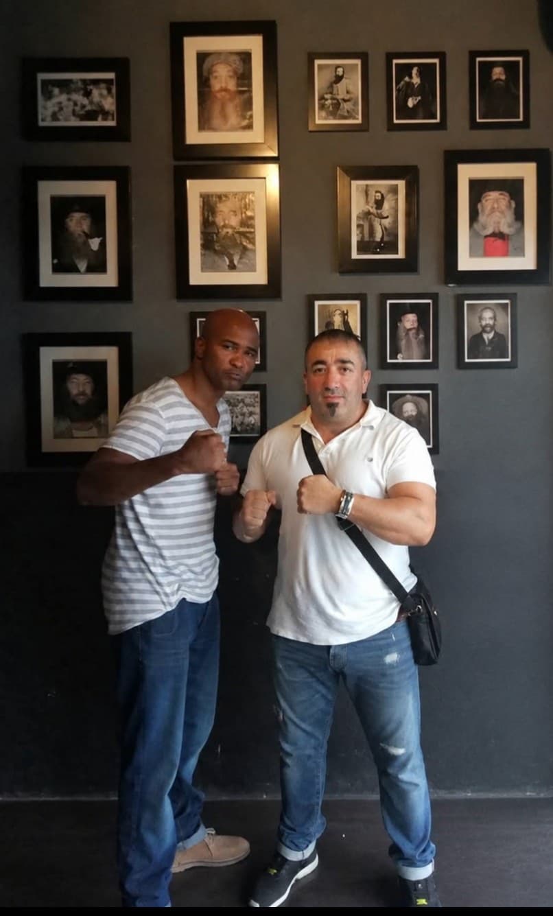Fernando González Cruz junto a Diovelis Hurtado